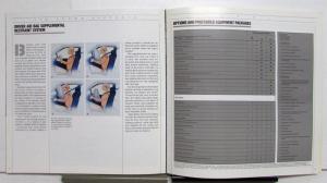 1991 Ford LTD Crown Victoria Colors Trims Specifications Options XL Brochure