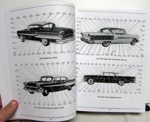 1963-1966 Pontiac Chassis & Body Parts Catalog GTO Bonneville Tempest LeMans