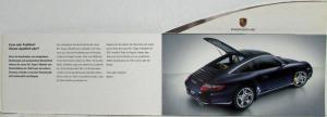2006 Porsche Skydriving Sales Brochure - 911 Targa 4 911 Targa 4S - German Text