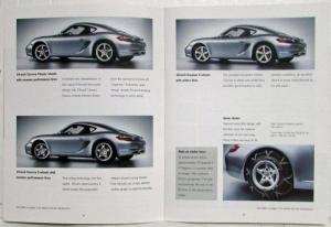 2005 Porsche Cayman S Tequipment Accessories Sales Brochure