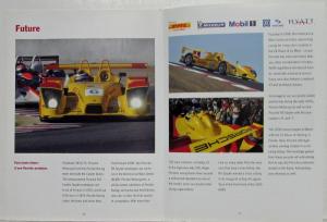 2006 Porsche RS Spyder Promotional Brochure with ALMS Championship Dates Card