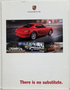 2007 Porsche There Is No Substitute Full Line Sales Brochure - 911 Cayenne