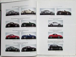 2009 Porsche Models Sales Brochure - 911 Cayman Boxster Cayenne