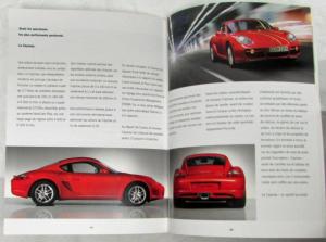 2007 Porsche Models Sales Brochure - 911 Cayman Boxster Cayenne - French Text