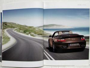 2008 Porsche 911 Turbo and Turbo Cabriolet Small Format Prestige Sales Brochure