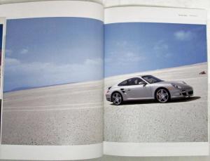 2008 Porsche 911 Turbo and Turbo Cabriolet Small Format Prestige Sales Brochure