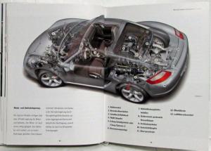 2006 Porsche Cayman and Cayman S Prestige Sales Brochure Hardback Book - German