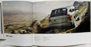 2007 Porsche Cayenne Small Format Prestige Sales Brochure Hardback Book