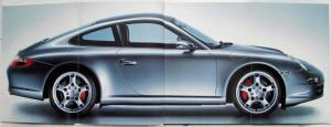 2006 Porsche 911 Small Format Sales Brochure Hardback Book - German Text