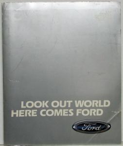 1982 Ford Car Personal Literature Portfolio with Brochures