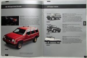 1993 Chrysler Fleet Products Brochure and Fleet Purchase Allowance Sheet