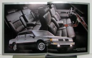 1987 Oldsmobile Touring Sedan The Limited Edition Diagram Specs Sales Brochure
