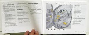 2005 Porsche Cayenne & S Models Owners Manual Care & Op Instructions Original