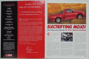 1999 Ford SVT Enthusiast Magazine Inaugural Issue 1 Volume 1 Air Cobra