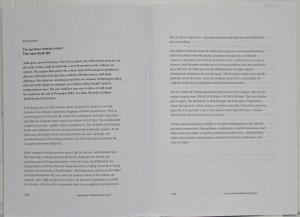 2008 Audi A4 Media Information Press Kit