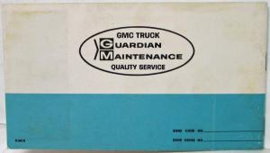 1966 GMC 53 and 71 Series Deisel Truck Owner Protection Plan Booklet