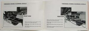 1982 General Motors Passenger Car and Light Truck Towing Instructions Manual