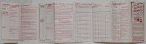 1984 GM Maintenance Schedule for Gas Lt Duty Truck with Lt Duty Emission Exc CA