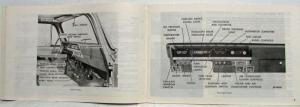 1971 International Travelall Owners Manual - Operation Maintenance Lubrication
