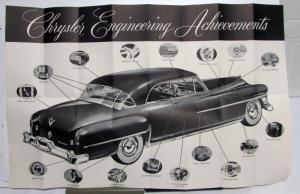 1951 Chrysler Engineering Achievements Through The Years Brochure