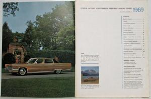 1969 General Motors GM Corporation 61st Annual Report