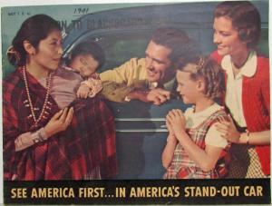 1941 Studebaker See America First in Americas Stand-Out Car Sales Brochure
