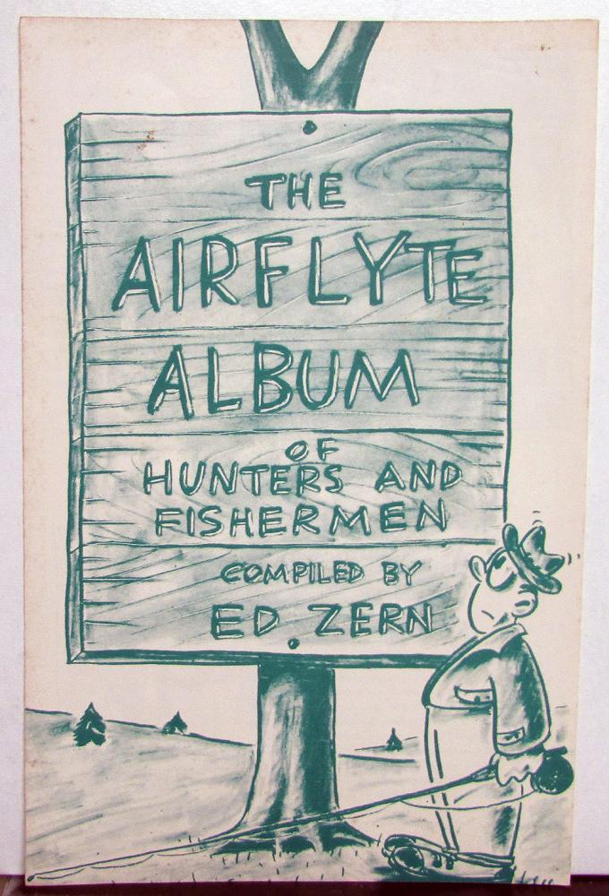 1953 Nash Airflyte Album Of Hunters And Fishermen Sales Folder