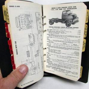 1953 Ford Truck Dealer Data Handbook Sales Guide F Series Pickup Panel Bus Rare