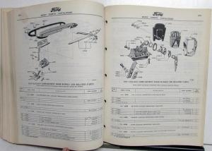 1944-1952 Ford Dealer Cars & Trucks Body Parts Book Catalog Repair Original