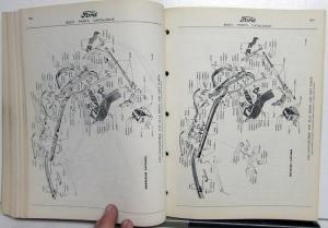 1944-1952 Ford Dealer Cars & Trucks Body Parts Book Catalog Repair Original