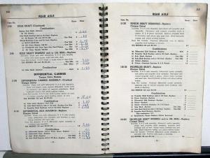 1951 GMC Truck Dealer Service Hours Charges Book Repair Time 100-350 Models