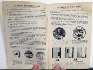 1941 GMC Truck Owners Manual Care & Op CC 100 150 250 300 350 Orig