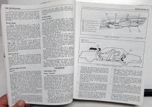1990 General Motors GM Wagons Service Shop Manual Caprice Custom Cruiser Estate