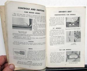1970 GMC Truck Owners Manual Care & Op Instructions Gasoline Models 4500-9500