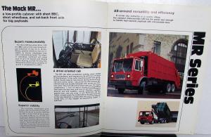 1980 Mack Truck Refuse Hauling Sales Brochure