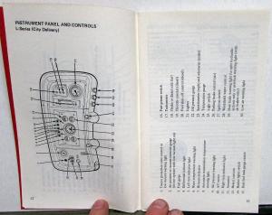 1975 Ford Truck Owners Manual Care & Operation Guide 500 750 7000 Series
