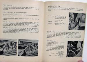 1957 1958 1959 1960 Volkswagen 1200 Instruction Owners Manual Sedan & Convert