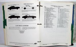 1980 Chevrolet Dealer Order Guide Quick Spec Album Car Truck Corvette CK Camaro