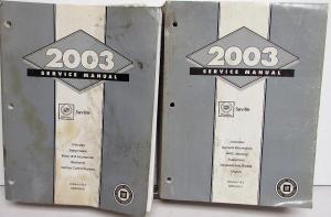 2003 Cadillac Seville Shop Service Repair Maintenance Manual