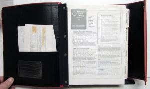 1991 GMC Light Duty Truck Dealer Data Book Sales Reference Pickup Jimmy Van