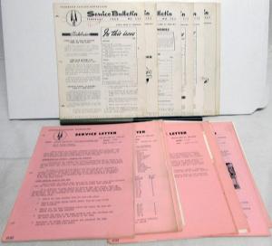 1960 Studebaker Dealer Service Bulletins & Letters Set Car Truck Repair Updates