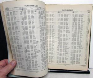 1941 Studebaker Dealer Master Parts Price List Book F Car & Truck Original
