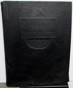 1927 Studebaker Service Reference Library Vol 3 Big Special Six Engine Fuel