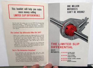 Vintage 1960s Dana Differentials Limited Slip Differentials Promotional Booklet