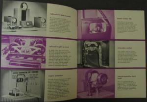 1952 Chrysler New Worlds in Engineering Sales Brochure Dodge Plymouth Desoto
