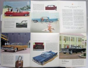 1957 Chrysler Imperial Southampton Crown Lebaron Color Original Sales Brochure