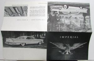 1959 Chrysler Imperial Sales Brochure Mailer Non Color Original Smaller