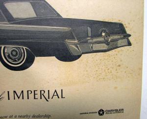 1964 Chrysler Imperial Wall Street Journal Advertisement November 13 1963