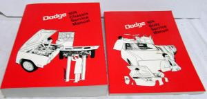 NOS Mopar 1974 Dodge Shop Service Manual Hemi Challenger Dart Charger Coronet