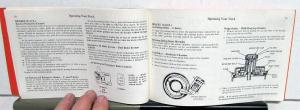 1973 Ford 800-900 / 8000-9000 Heavy Duty Truck Gas Diesel Operators Manual